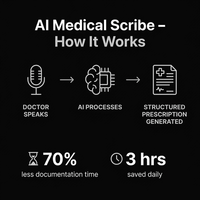 AI Medical Scribe - How Voice to Prescription Works